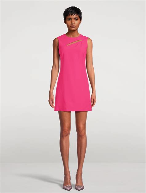 holts versace dress|VERSACE Slashed Mini Dress .